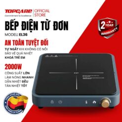 Bếp từ đơn Engler EL36 nấu ăn nhanh chóng tiết kiệm thời gian điều khiển cảm ứng màn hình LED
