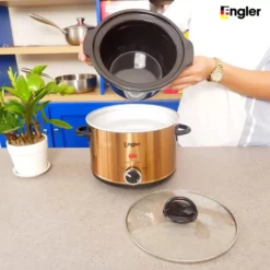 Nồi tiềm Engler EL9116 dung tích 2.5L lòng sứ Ceramic cao cấp hầm súp nấu cháo kho cá thịt